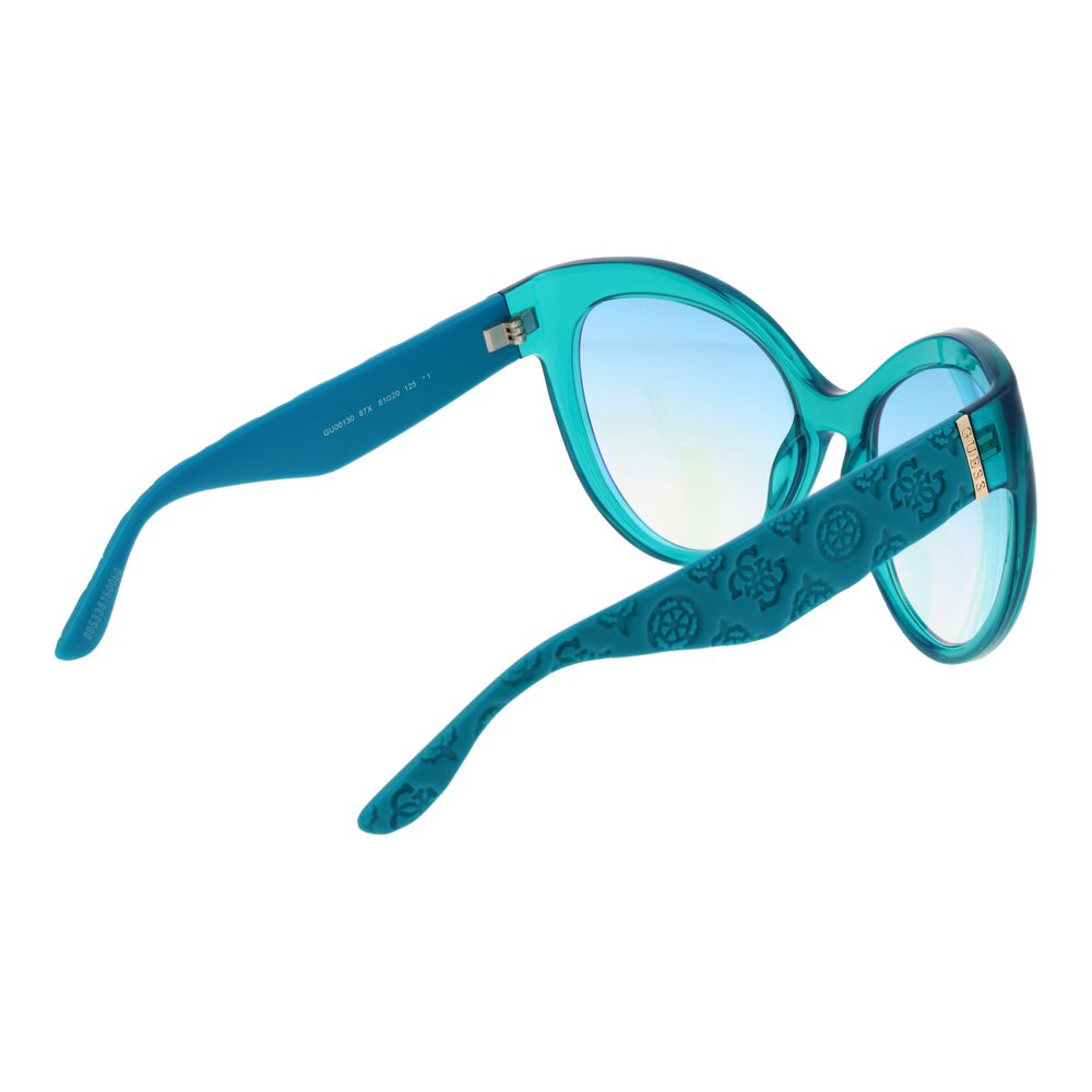 Guess Turquoise Stainless Steel Sunglasses - Image 3