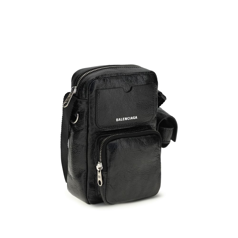 Balenciaga Black Lamb Ovis Aries Shoulder Bag - Image 2