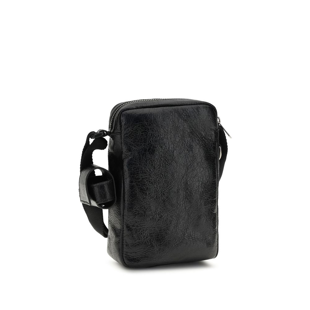 Balenciaga Black Lamb Ovis Aries Shoulder Bag - Image 3