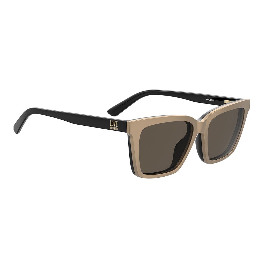 Love Moschino Black Acetate Glasses (Frames) - Image 3