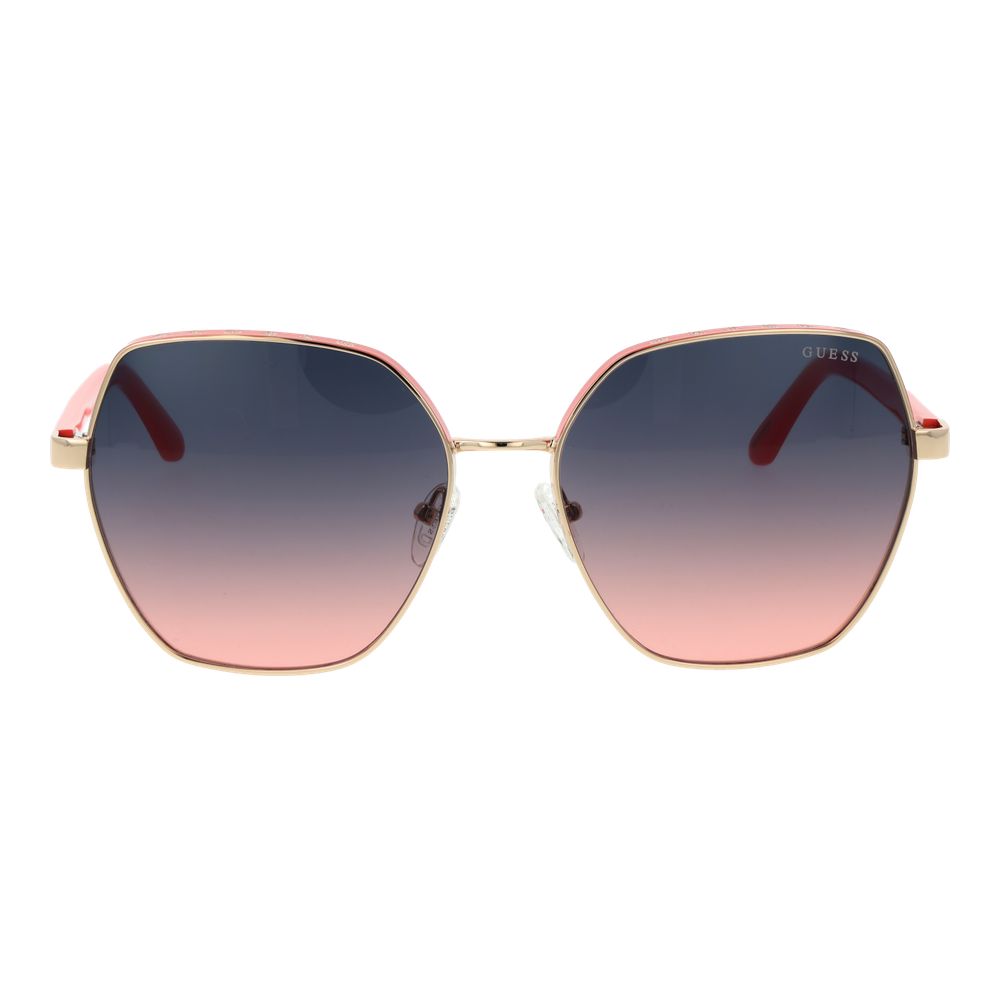 Guess Gold Metal Sunglasses - Image 2
