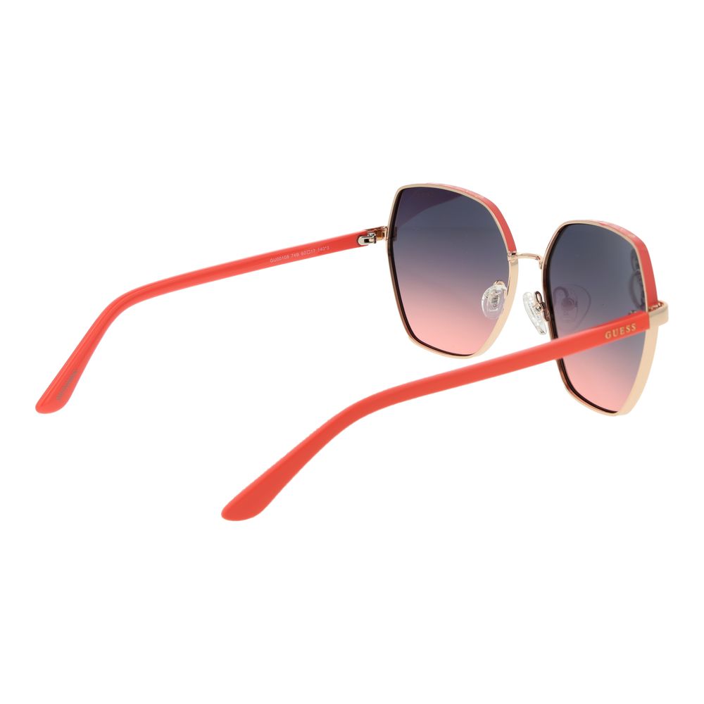 Guess Gold Metal Sunglasses - Image 3
