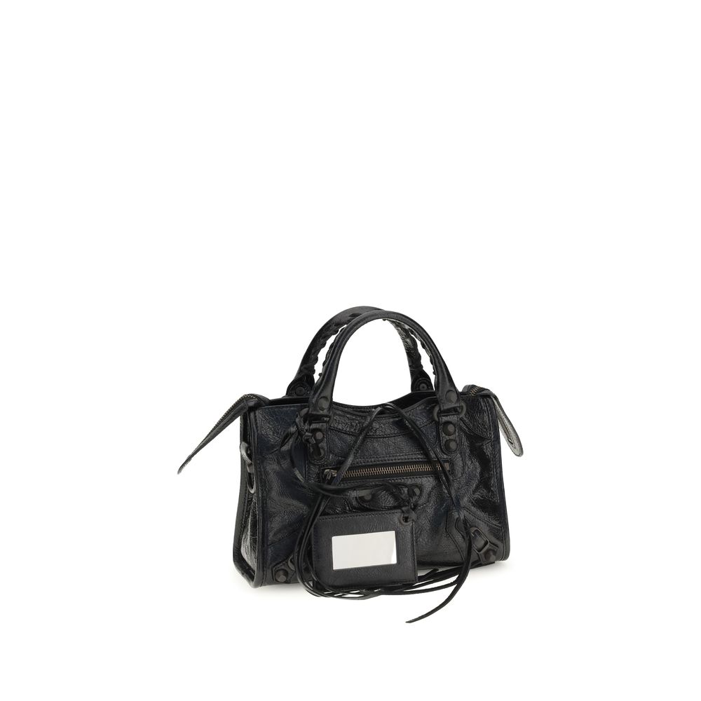 Balenciaga Black Lamb Ovis Aries Shoulder Bag - Image 2