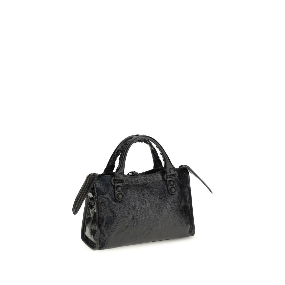 Balenciaga Black Lamb Ovis Aries Shoulder Bag - Image 3