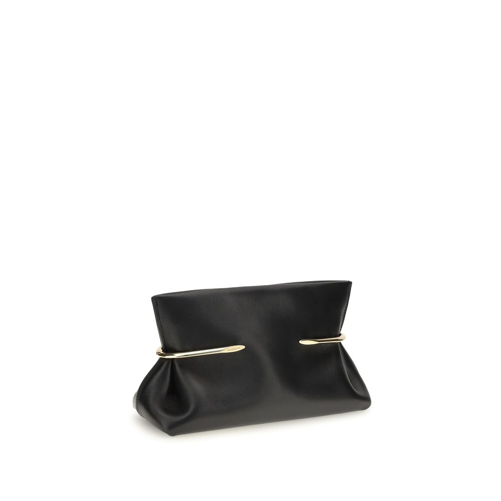 Givenchy Black Napa Leather / Calf Bos Taurus Clutch Bag - Image 2