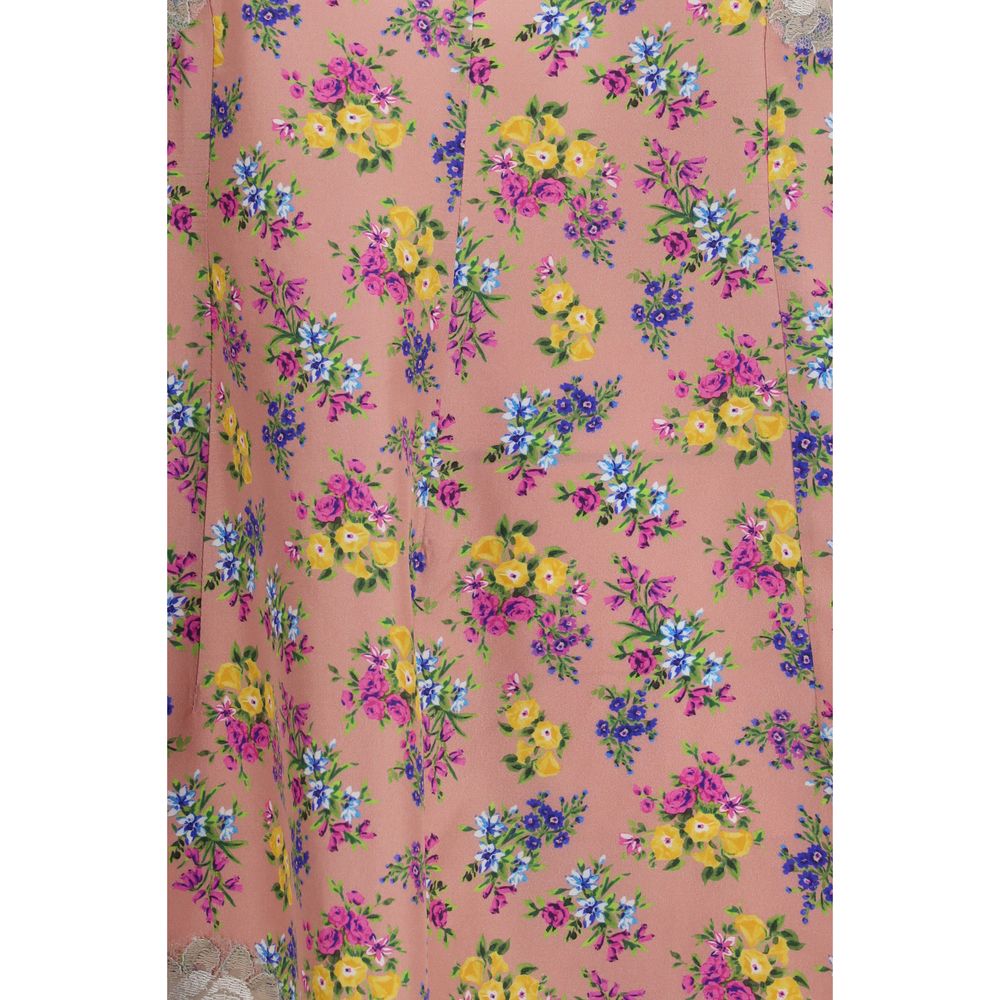 Dolce & Gabbana Multicolor Silk Casual Dress - Image 3