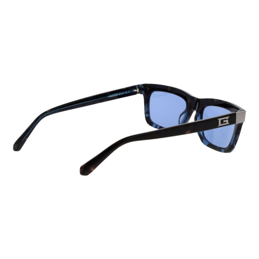 Guess Blue Acetate Sunglasses - Image 3