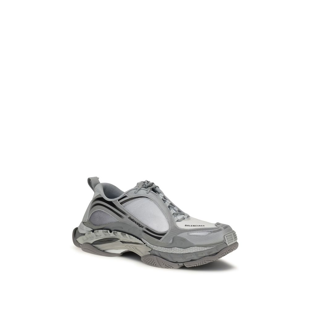 Balenciaga Gray Polyethylene Athletic Sneakers - Image 2