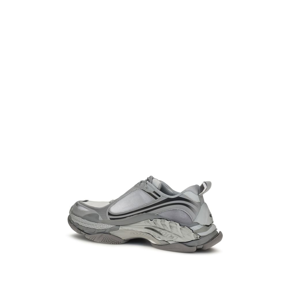 Balenciaga Gray Polyethylene Athletic Sneakers - Image 3