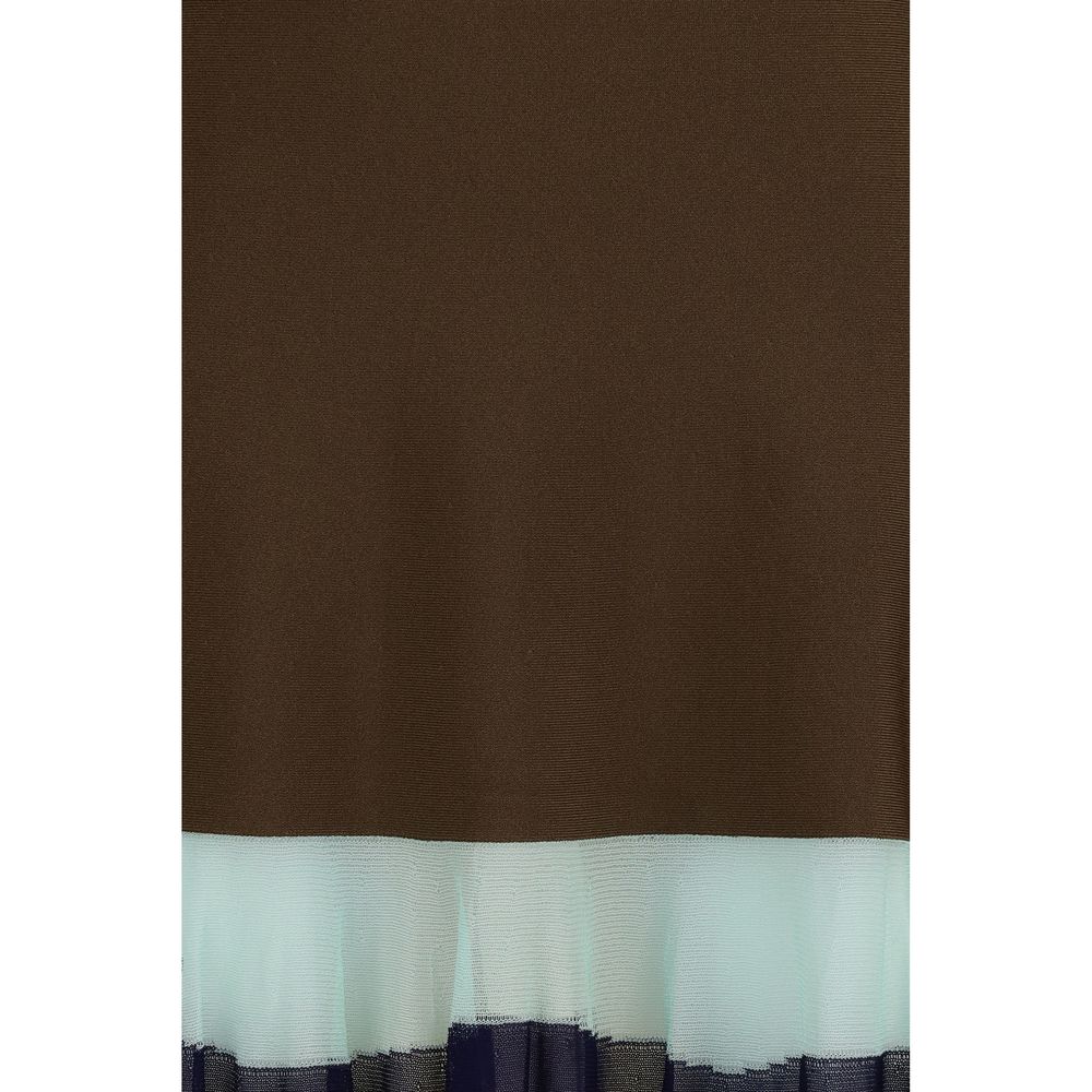 Fendi Multicolor Viscose Casual Dress - Image 3