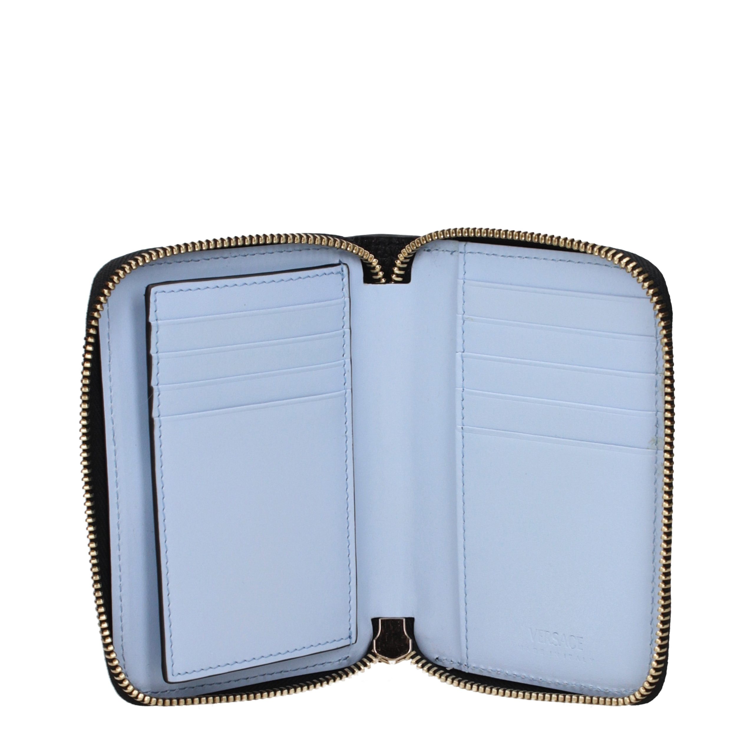 Versace Black Leather Wallet - Image 3