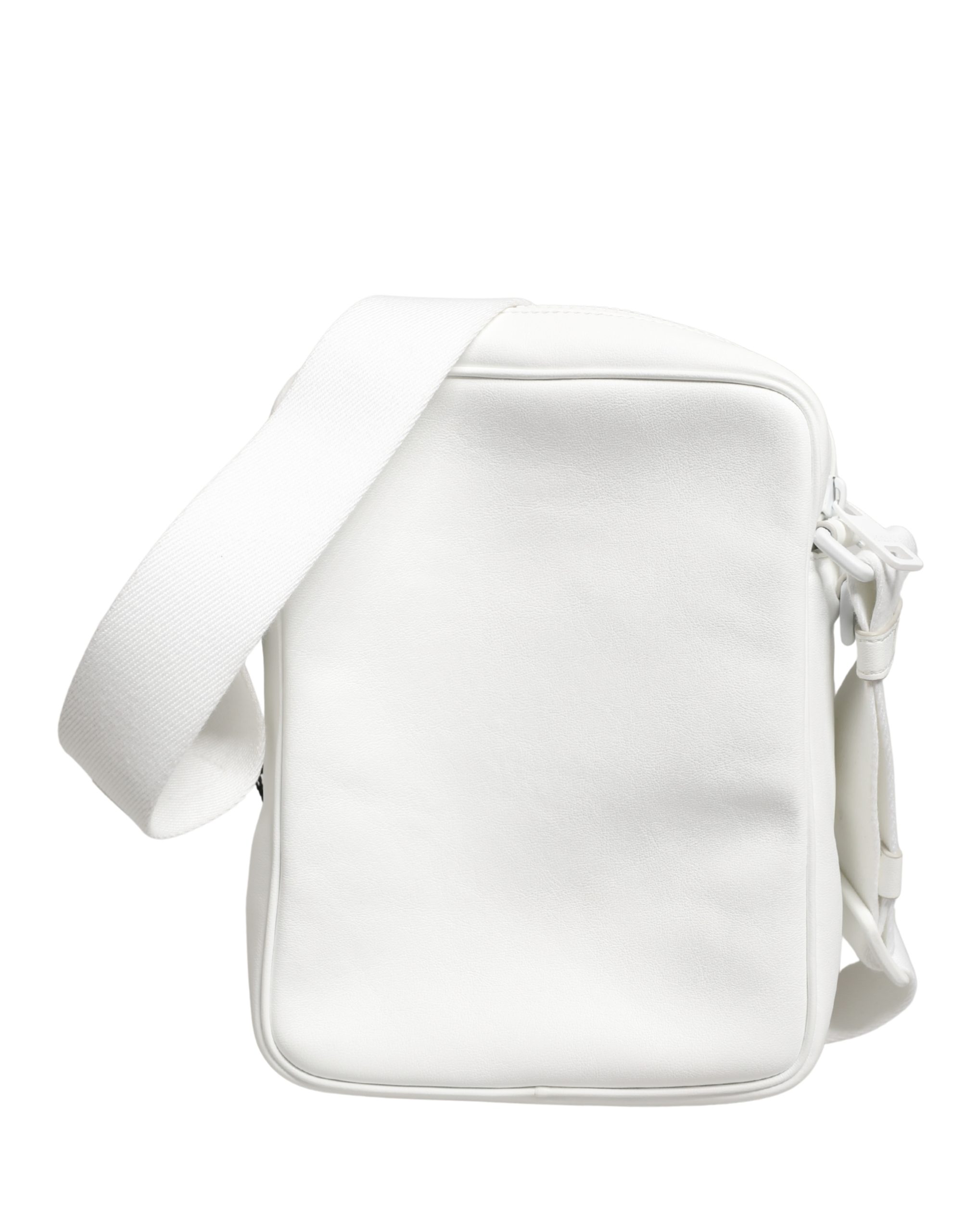 Dolce & Gabbana White Logo Plaque Crossbody Shoulder Borse Men Bag - Image 6