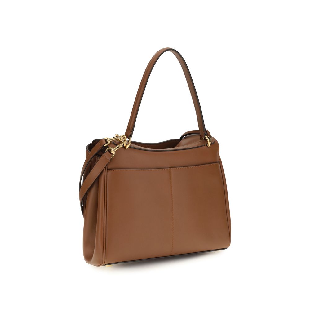 Balenciaga Brown Calf Leather Bos Taurus Shoulder Bag - Image 3