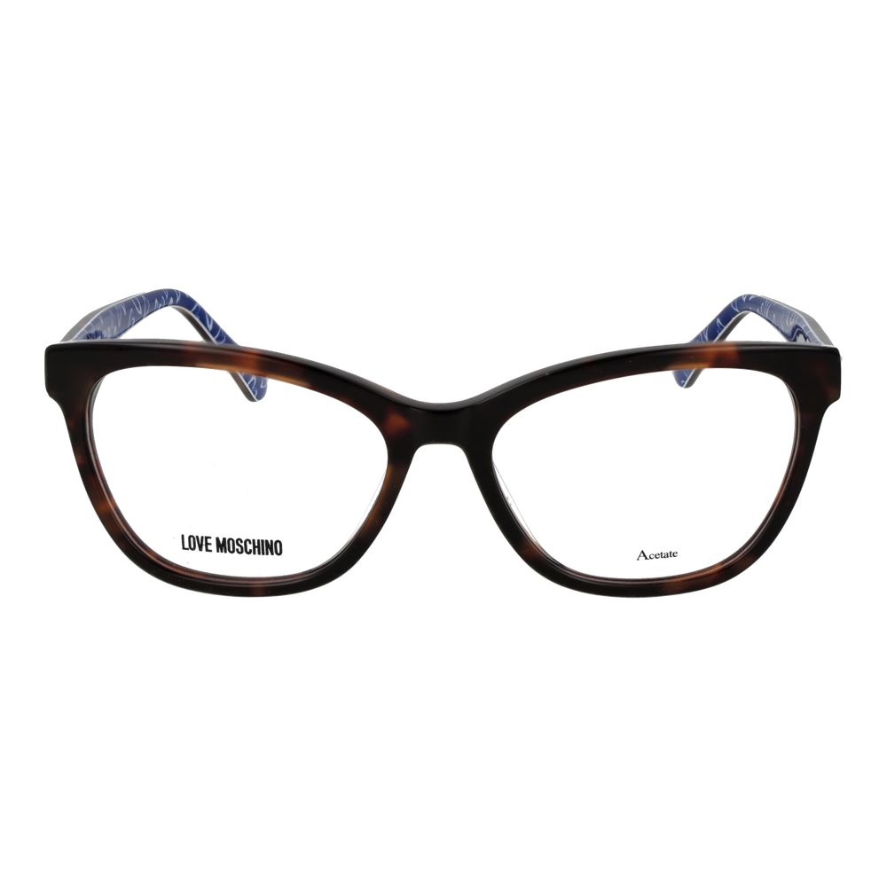 Love Moschino Brown Acetate Glasses (Frames) - Image 2