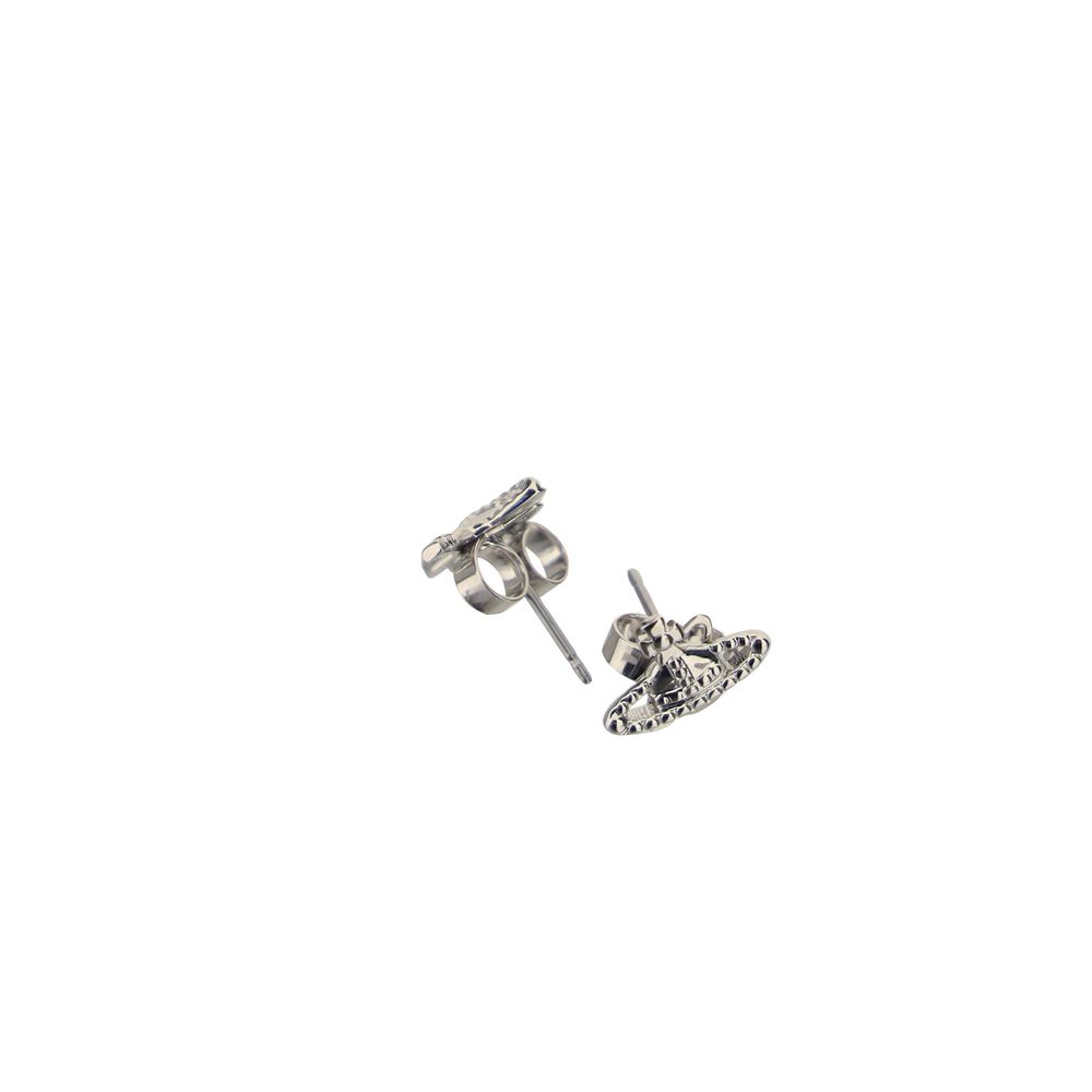 Vivienne Westwood Gray Brass Earrings - Image 3