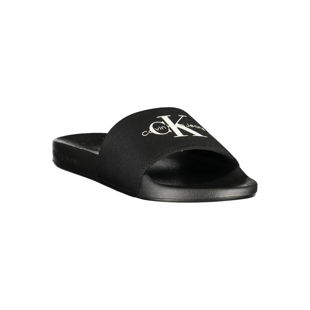 Calvin Klein Black Polyester Men's Slipper - Image 2