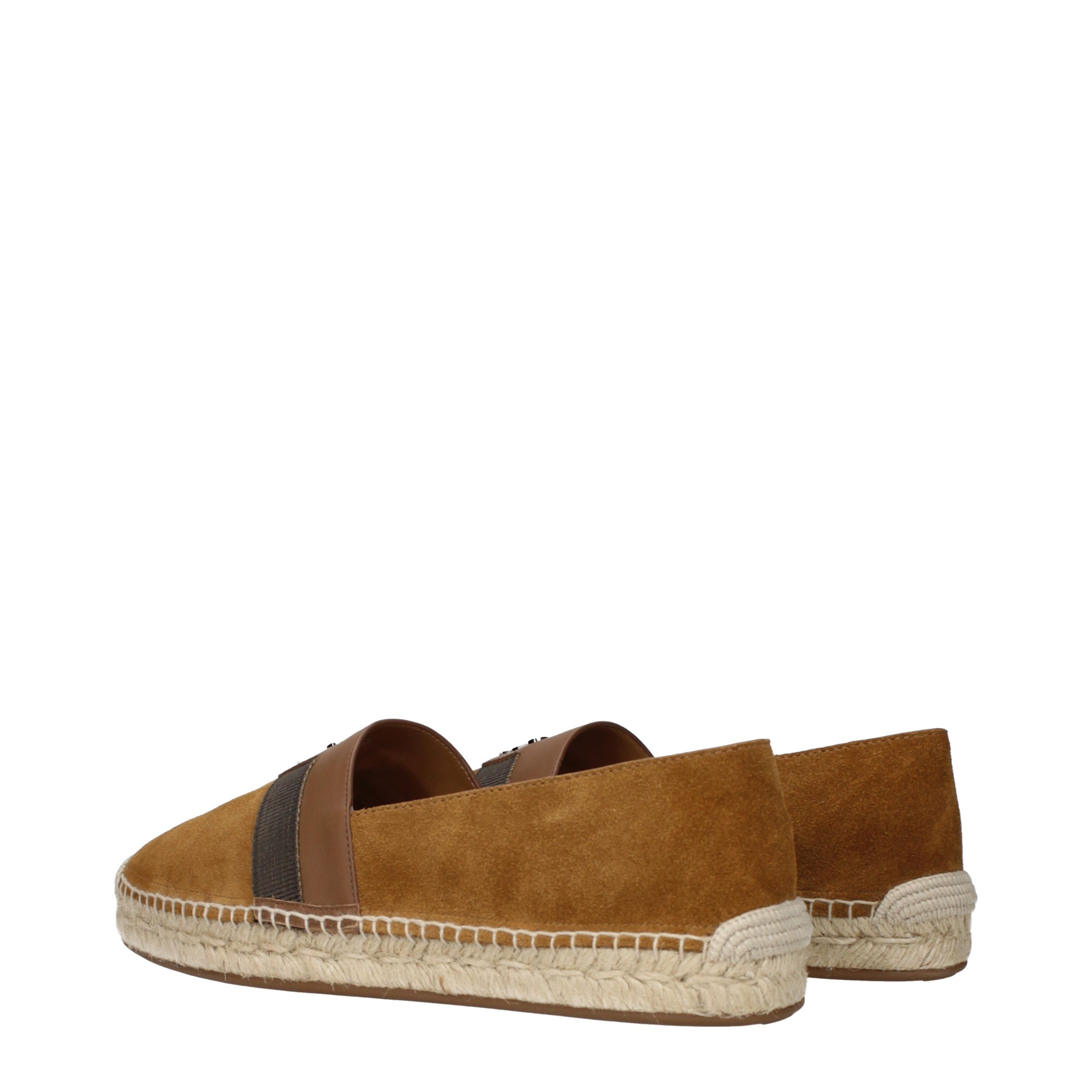 Christian Louboutin Brown Leather Espadrilles - Image 4