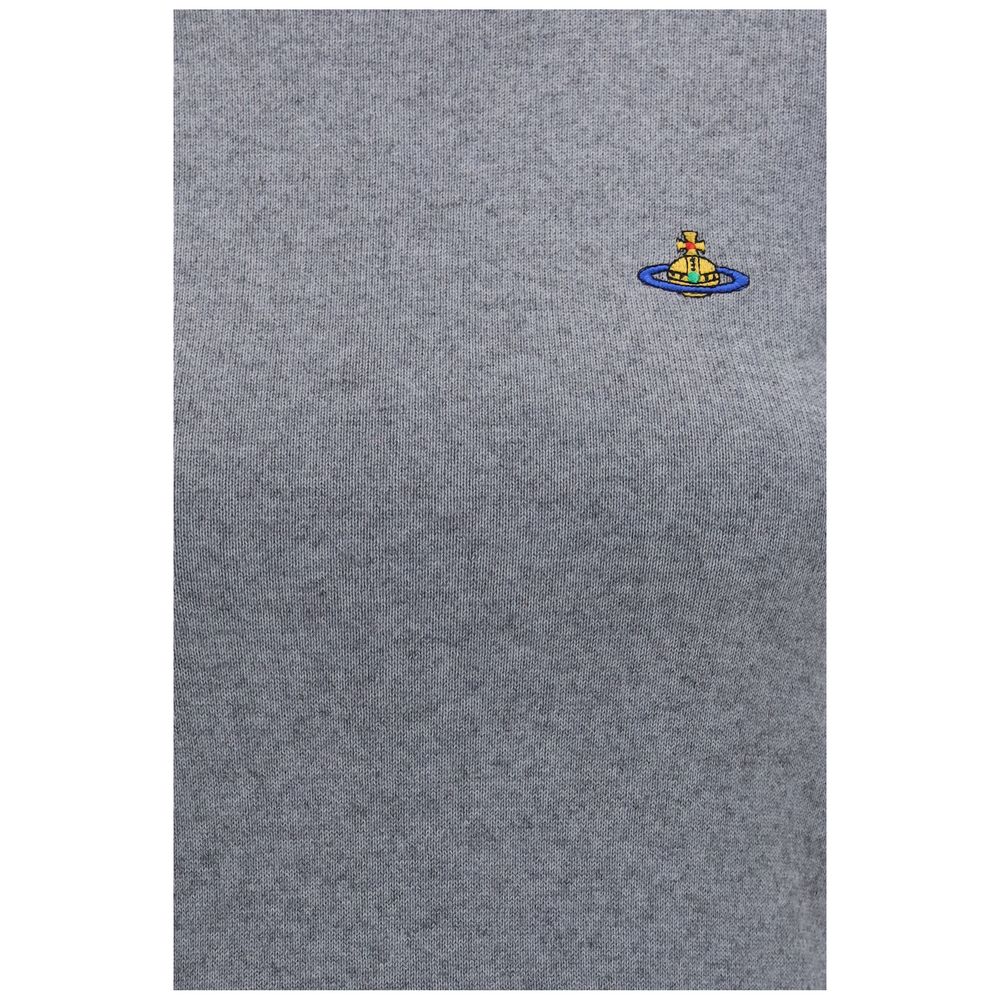 Vivienne Westwood Gray Cotton T-Shirt - Image 3