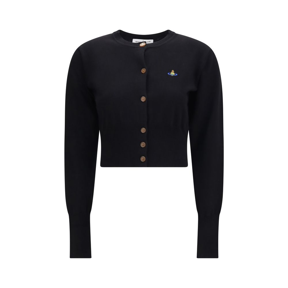 Vivienne Westwood Black Cotton Cardigan