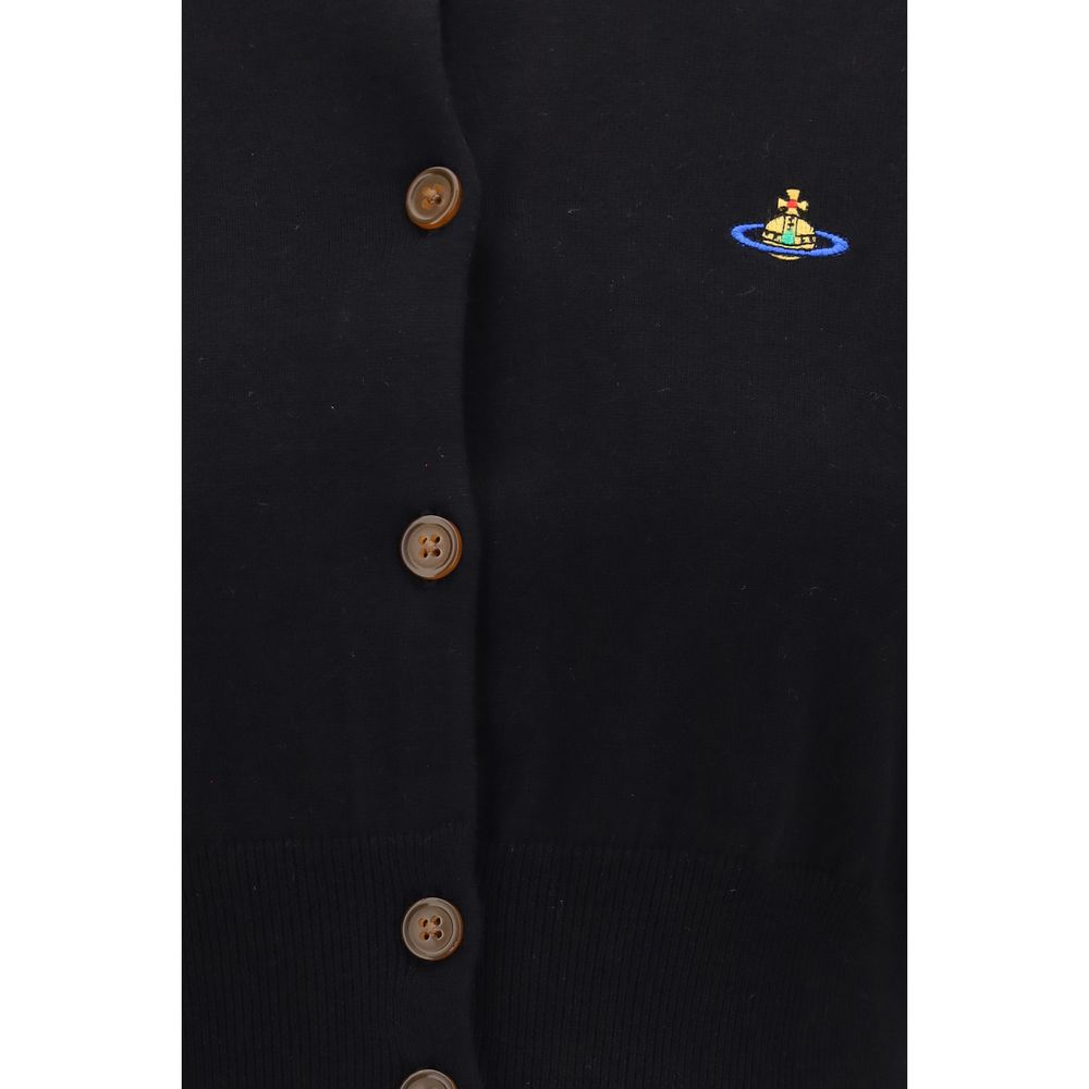 Vivienne Westwood Black Cotton Cardigan - Image 3