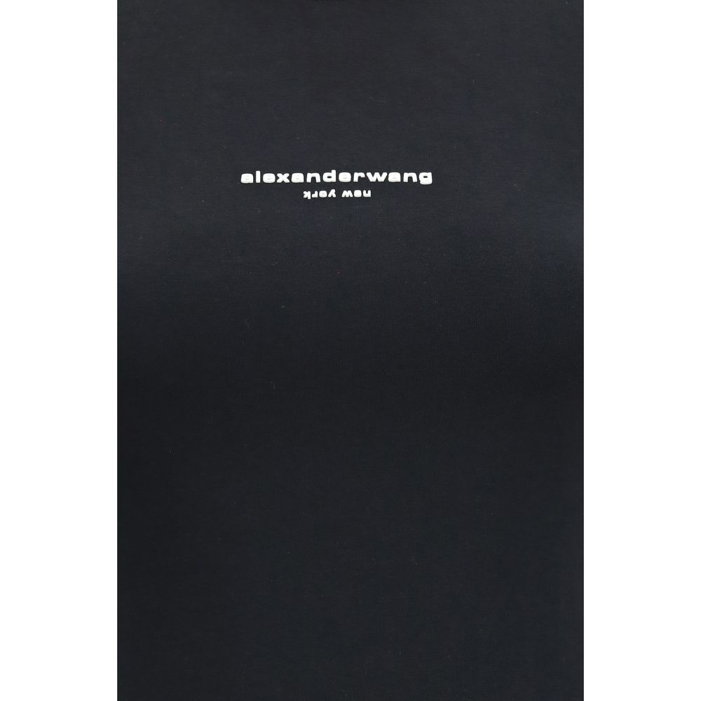 Alexander Wang Black Cotton Long Sleeve T-Shirt - Image 3