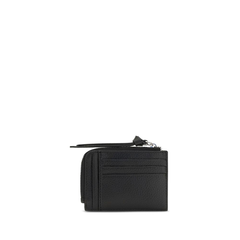 Vivienne Westwood Black Calf Leather Bos Taurus Wallet - Image 2