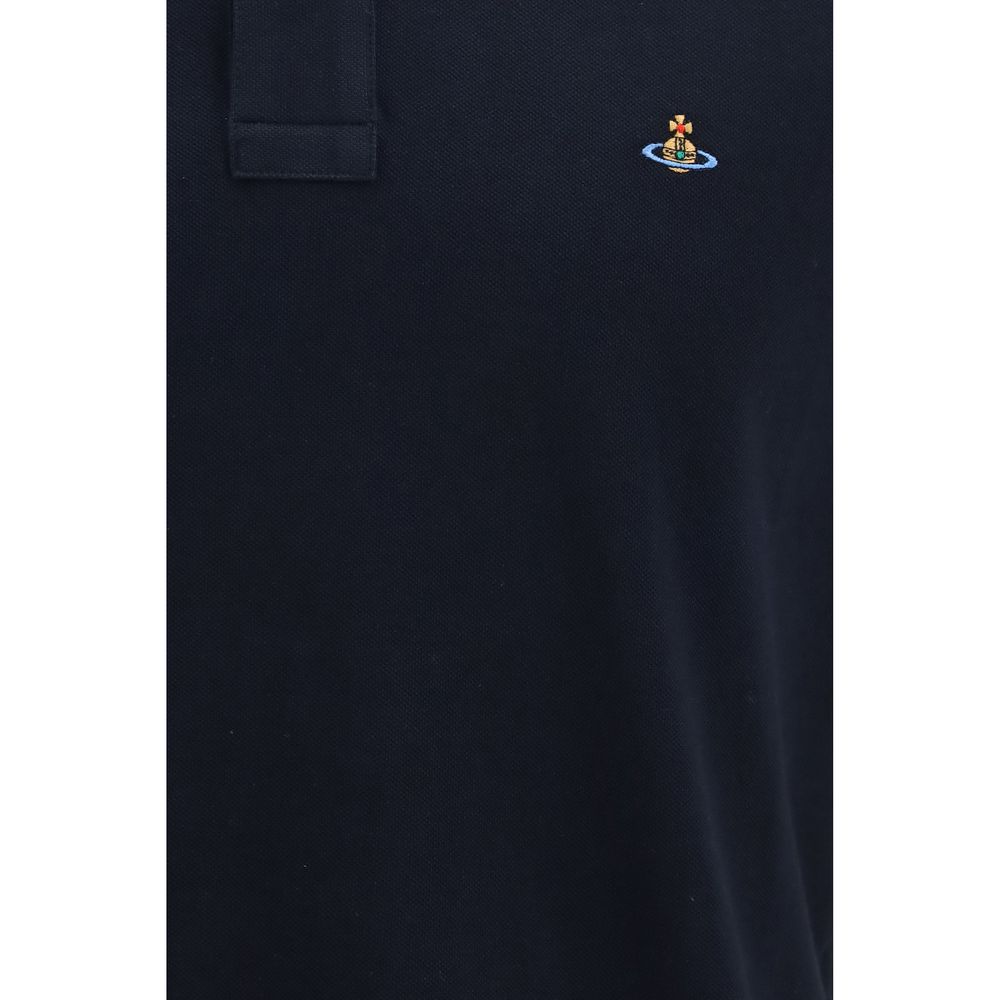 Vivienne Westwood Blue Cotton Polo Shirt - Image 3