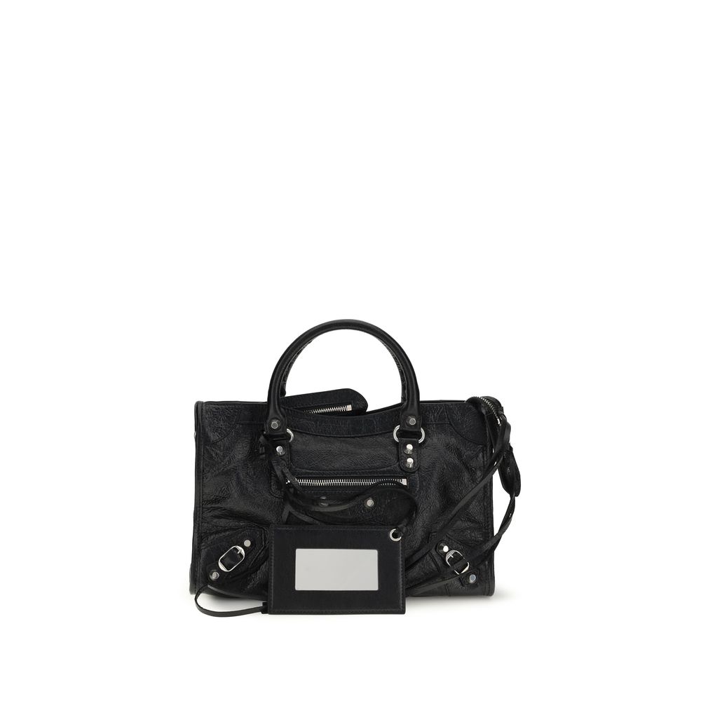 Balenciaga Black Lamb Ovis Aries Shoulder Bag