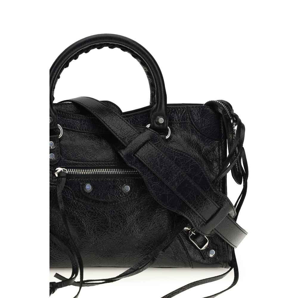 Balenciaga Black Lamb Ovis Aries Shoulder Bag - Image 4