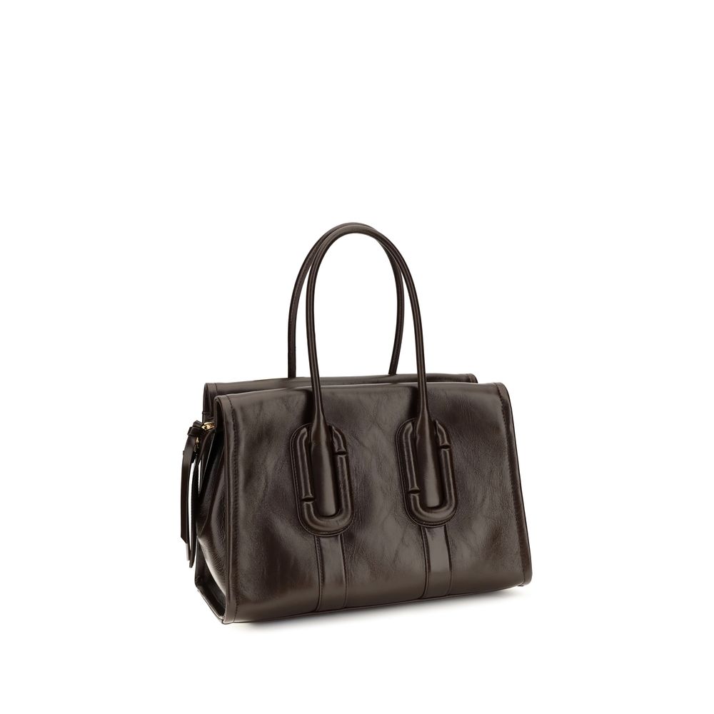 Marc Jacobs Brown Calf Leather Bos Taurus Handbag - Image 3