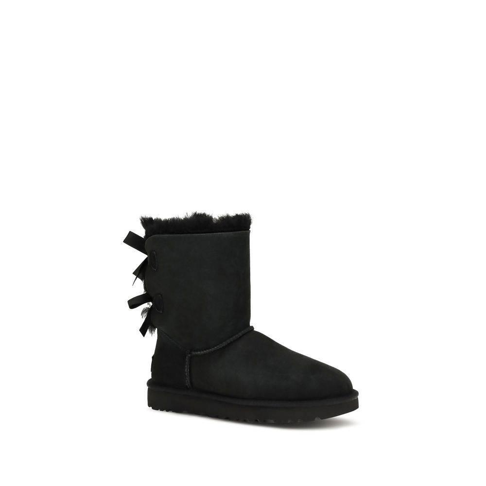 UGG Black Calf Leather Bos Taurus Boots - Image 2