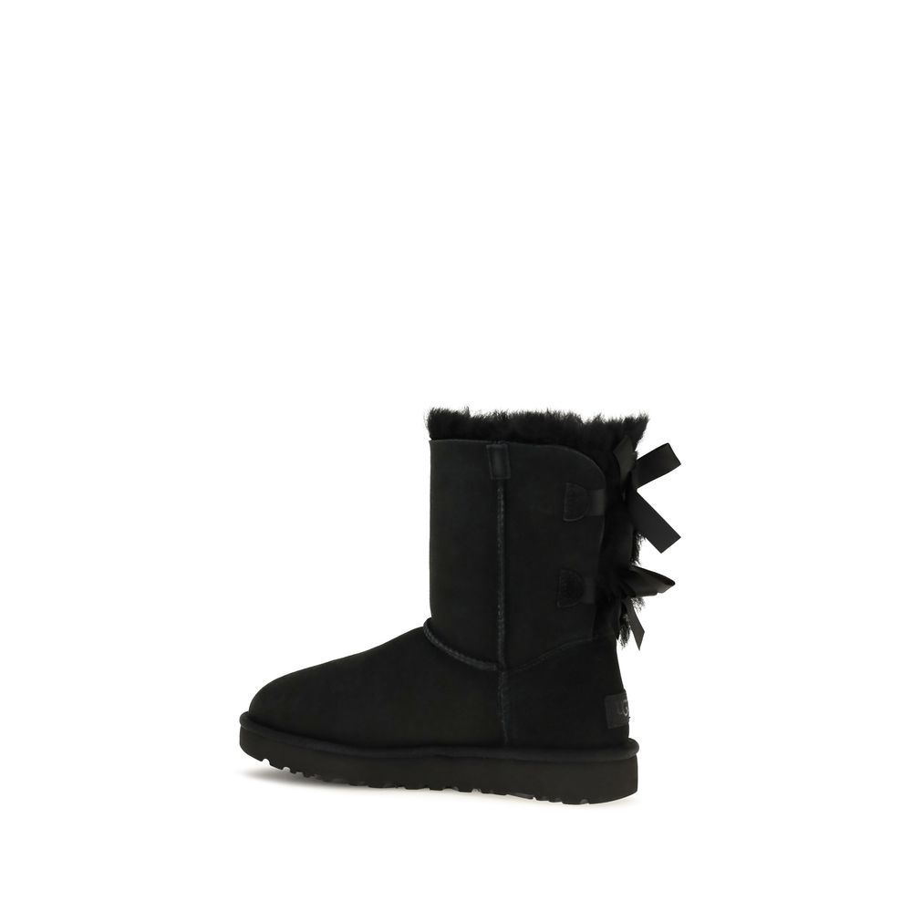 UGG Black Calf Leather Bos Taurus Boots - Image 3