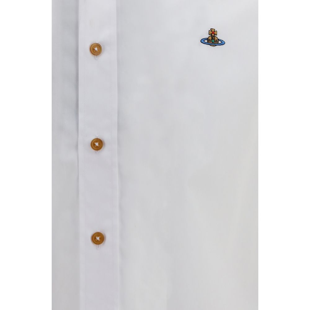 Vivienne Westwood White Cotton Dress Shirt - Image 3