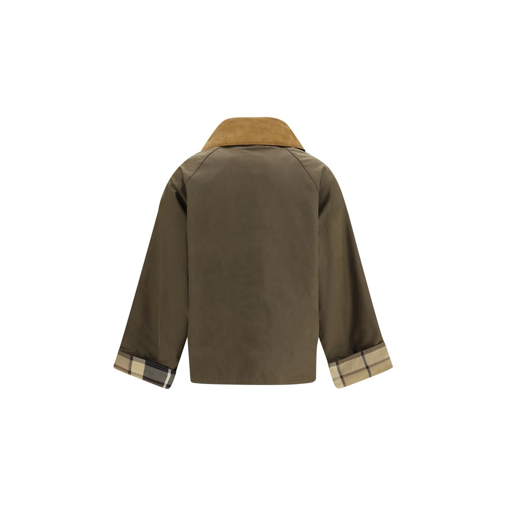 Barbour Bicolor Cotton Full-Length Jacket - Image 2