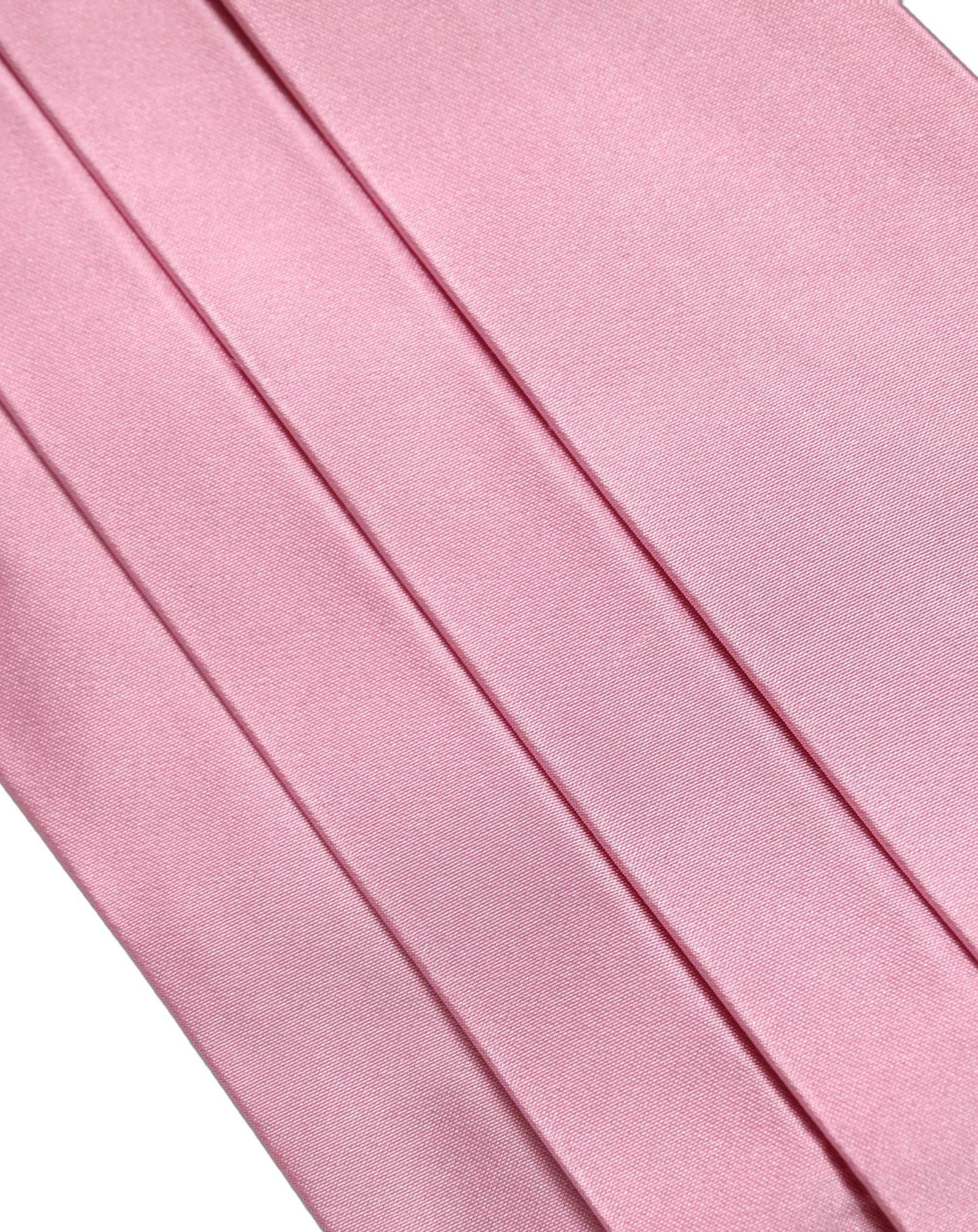 Dolce & Gabbana Pink Men 100% Silk Belt Waist Cummerbund