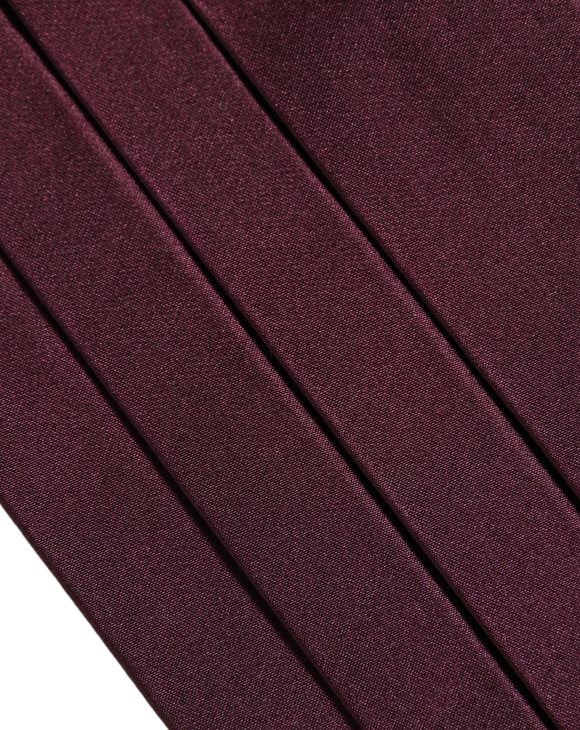Dolce & Gabbana Maroon Men 100% Silk Belt Waist Cummerbund