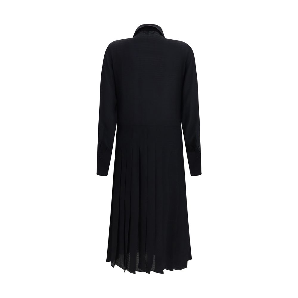 Fendi Black Silk Casual Dress - Image 2