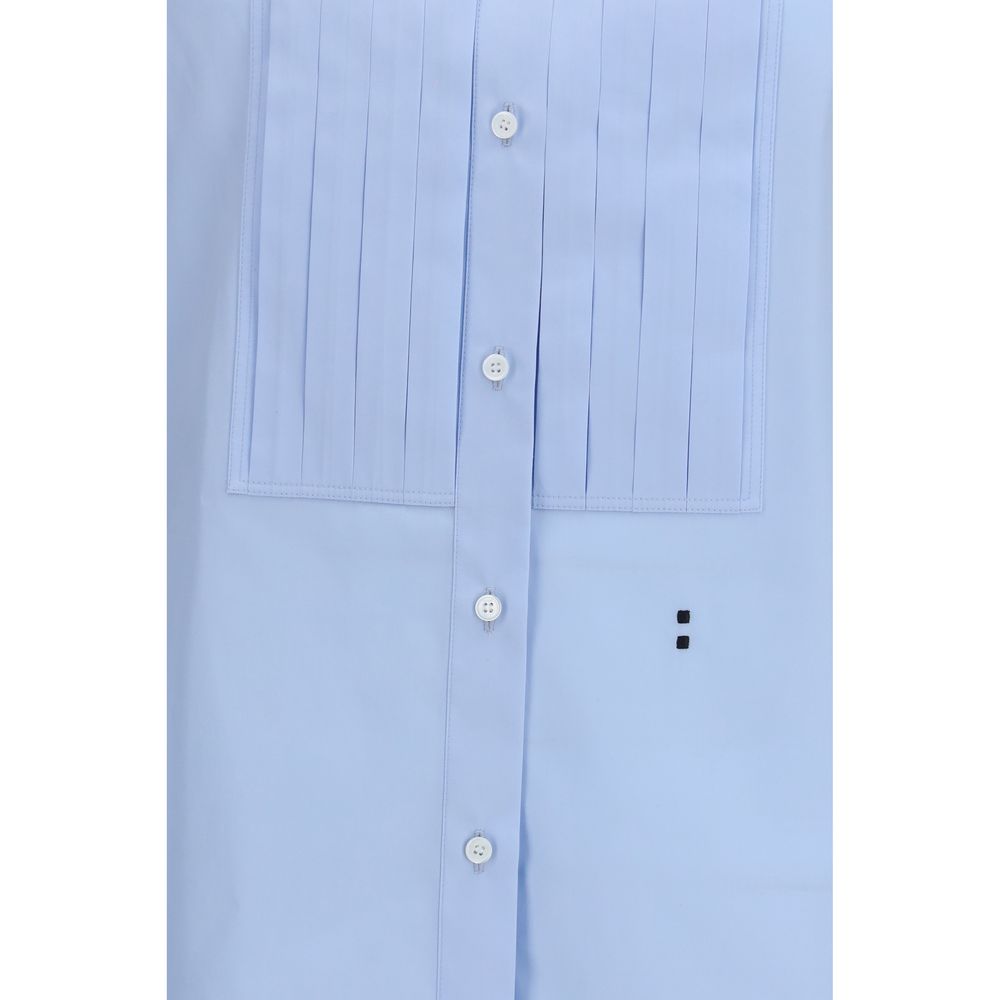 Fendi Blue Cotton Dress Shirt - Image 3