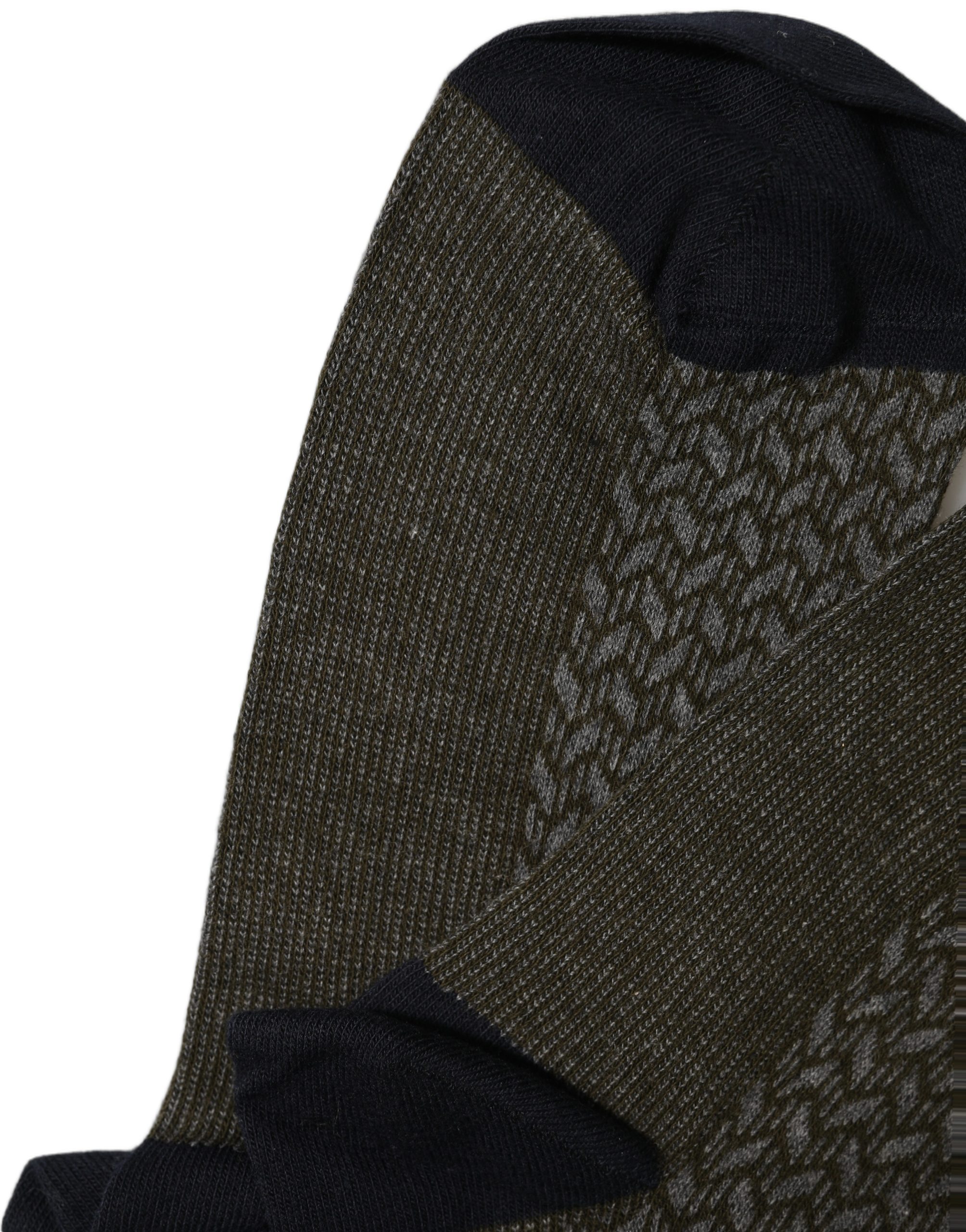 Dolce & Gabbana Dark Gray Cotton Knit Knee High Accessory Socks - Image 6