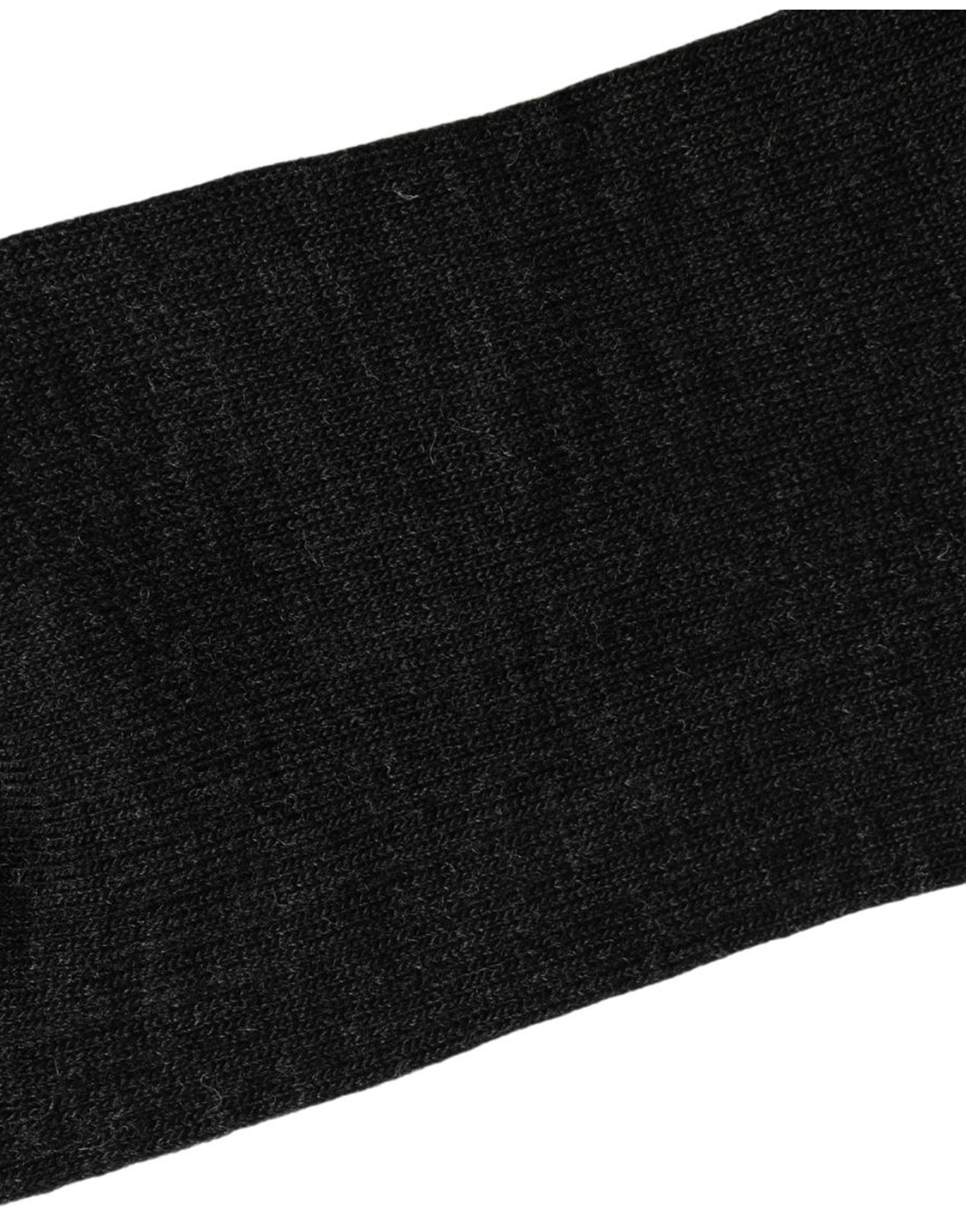 Dolce & Gabbana Dark Gray Sequined Wool Knee High Accessory Socks - Image 4