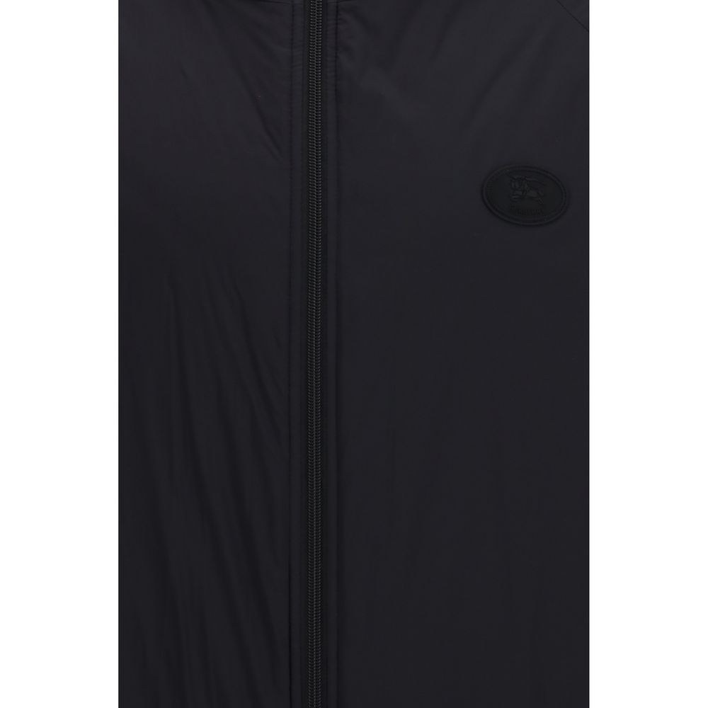 Burberry Black Nylon Shell Jacket - Image 3