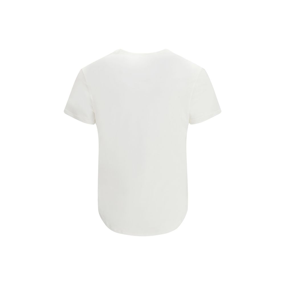 Fendi White Cotton T-Shirt - Image 2