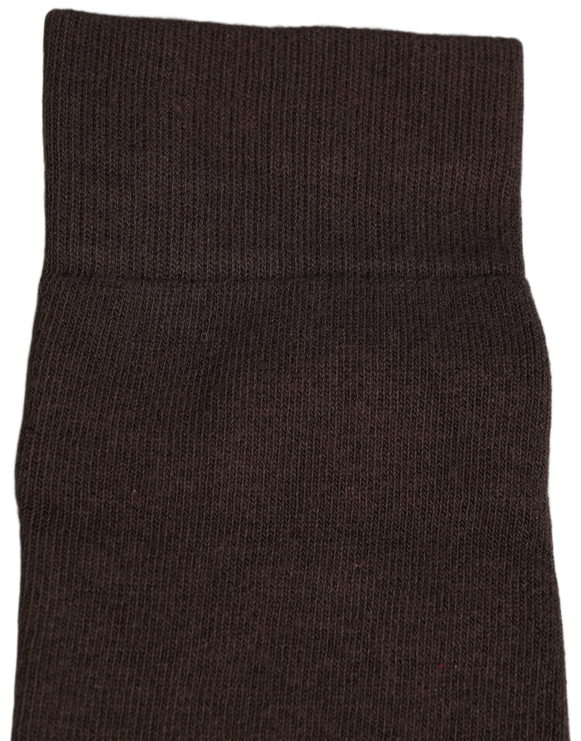 Dolce & Gabbana Dark Brown Cotton Over The Calf Accessory Socks - Image 5