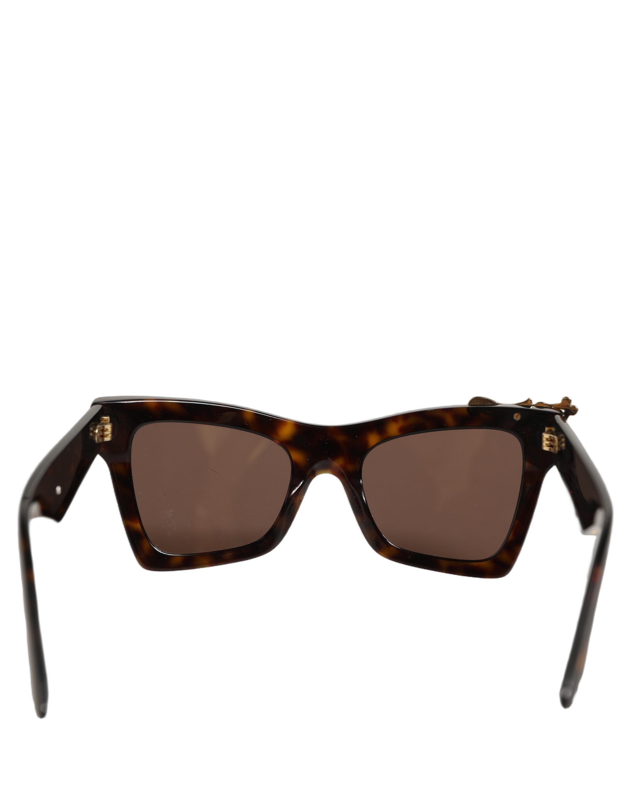 Dolce & Gabbana Brown DG4434 Accent Havana Acetate Frame Sunglasses - Image 7