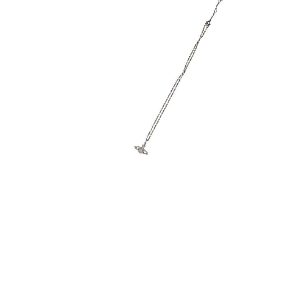 Vivienne Westwood Silver Brass Necklace - Image 3