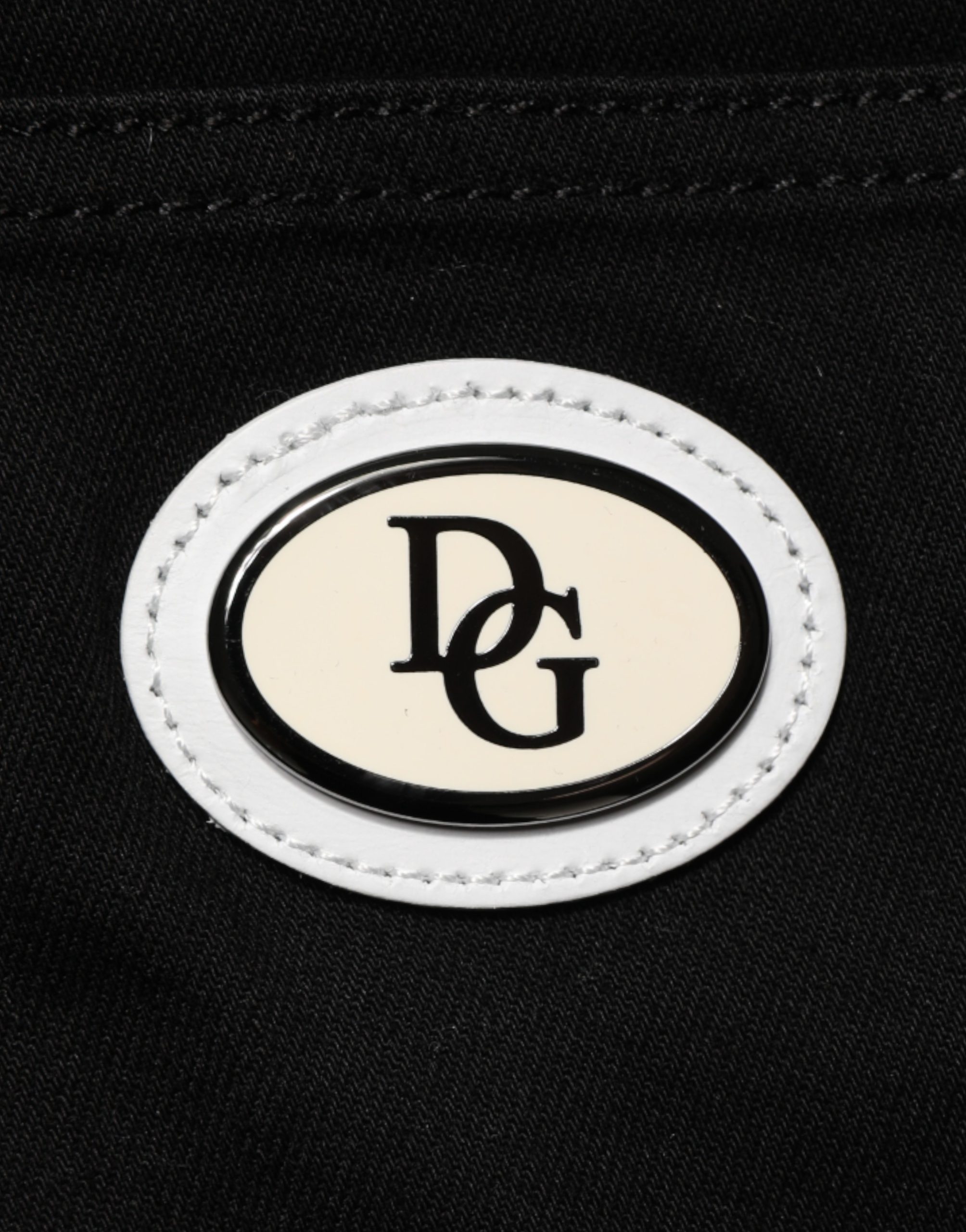 Dolce & Gabbana Black Cotton Stretch Skinny Denim Trouser Jeans - Image 3