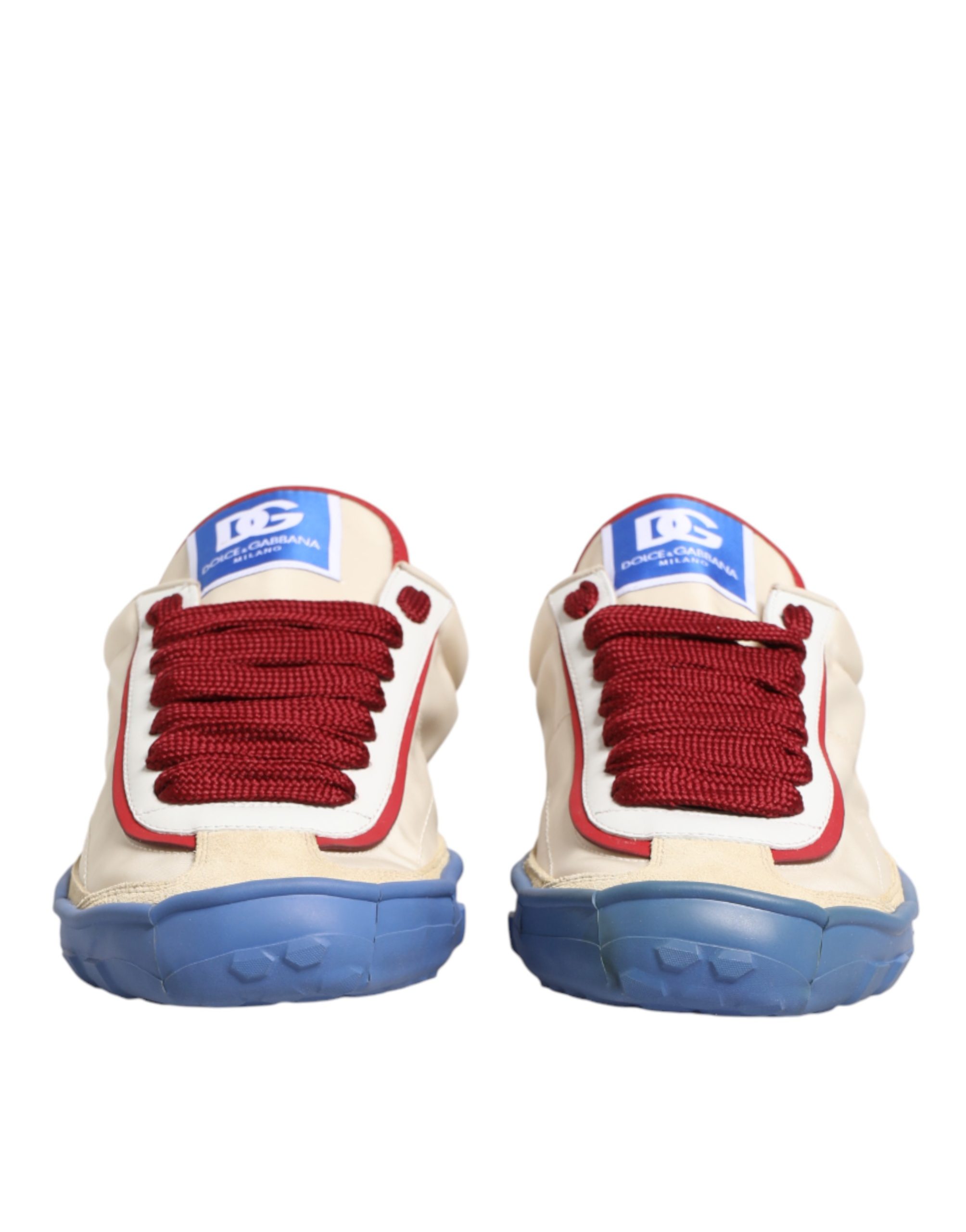 Dolce & Gabbana Multicolor Old Runner Lace-Up Sneakers Shoes - Image 2