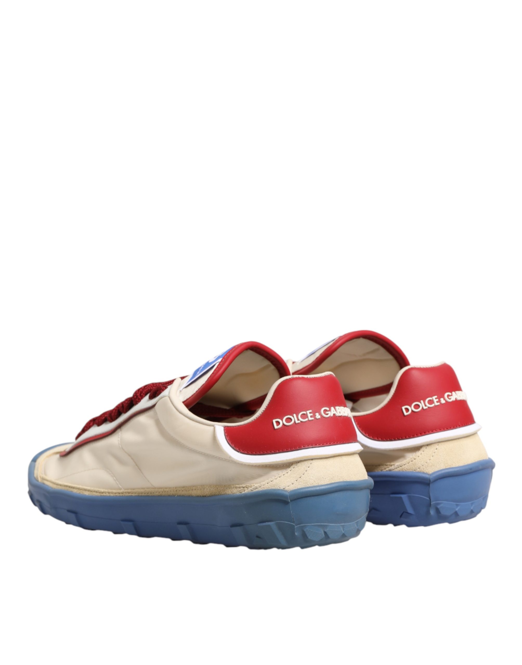 Dolce & Gabbana Multicolor Old Runner Lace-Up Sneakers Shoes - Image 5