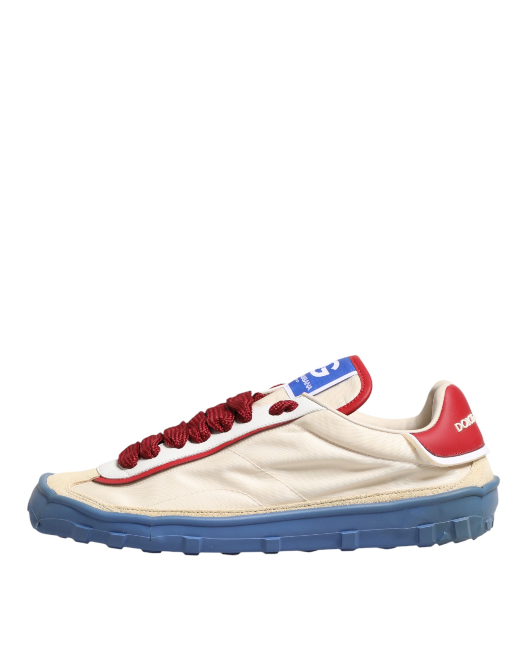 Dolce & Gabbana Multicolor Old Runner Lace-Up Sneakers Shoes - Image 6