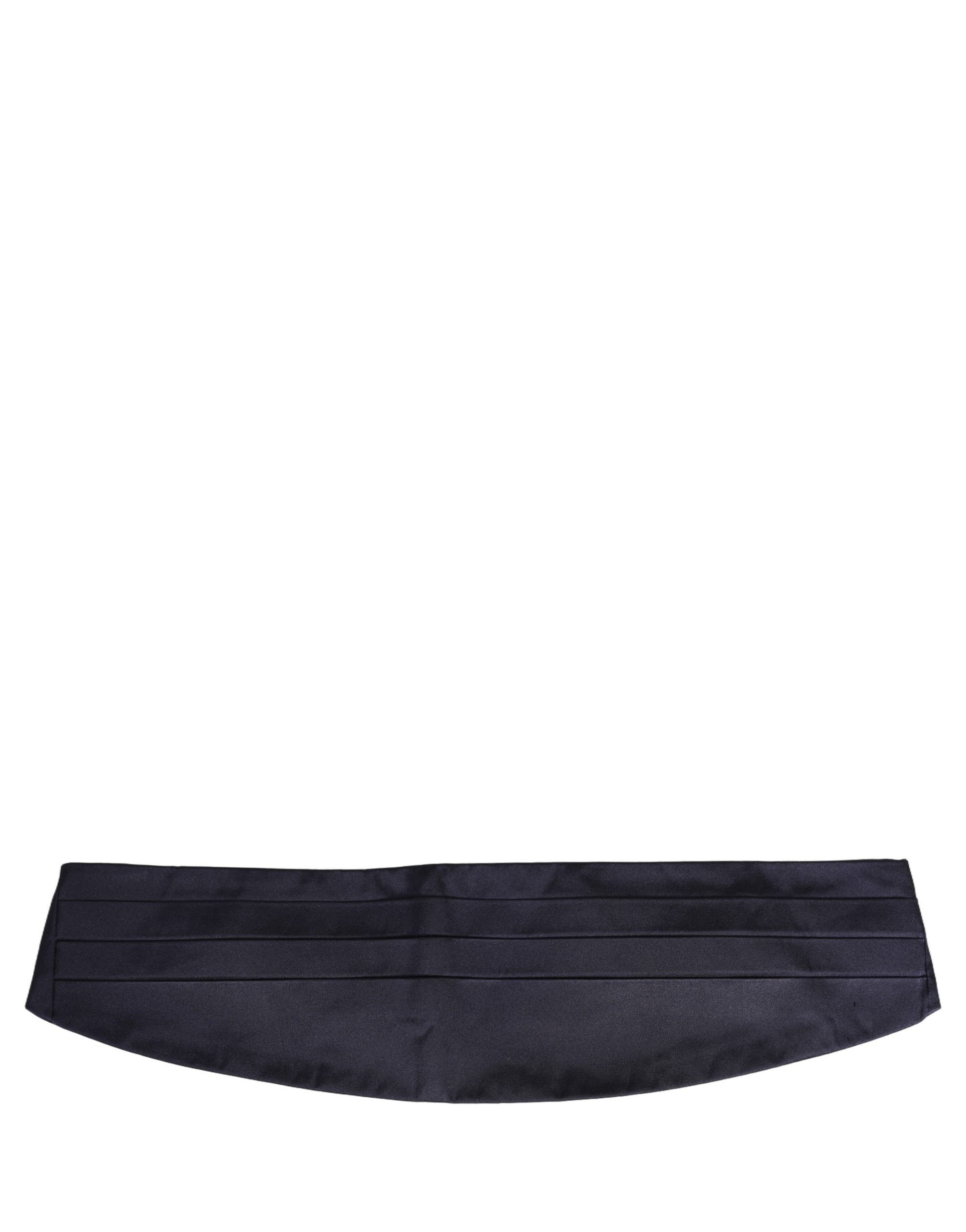 Dolce & Gabbana Dark Blue 100% Silk Belt Waist Cummerbund - Image 2